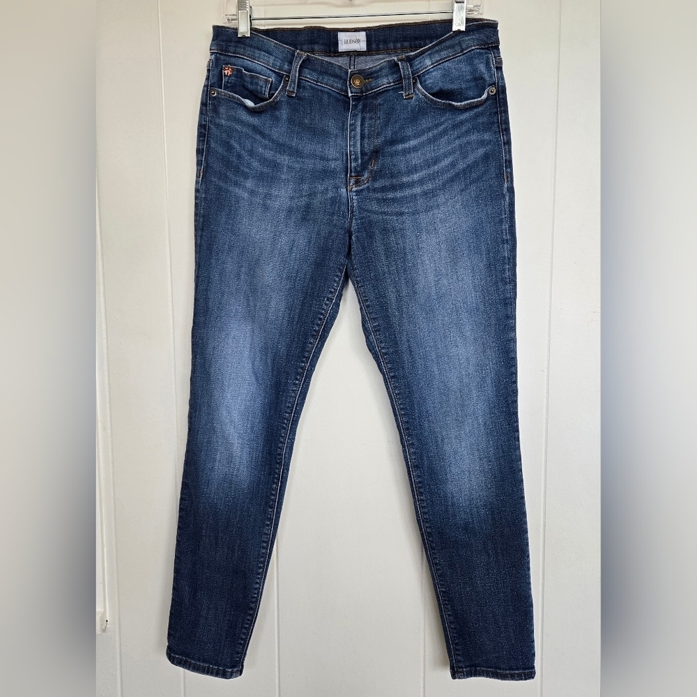 Hudson Krista Super Skinny Low Rise Jeans, Size 31, Light Wash, Casual, Classic